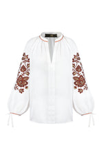 Pardis Blouse - Barg Embroidery Tops - Blouse Rosewater House 