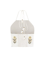 Gilda bustier - Lilium Embroidered Offwhite & Yellow Tops - Bustier & Embroidered Rosewater House 