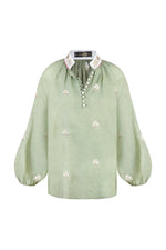 Golab Blouse - Naz Embroidery Tops - Blouse Rosewater House 