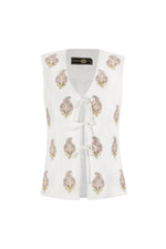 Sarv Vest - Sarv Embroidery Tops - Vests Rosewater House 