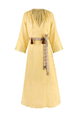 GILANEH KAFTAN - Yellow Dresses - Kaftans & Casuals Rosewater House 