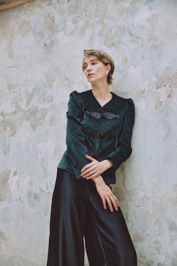Coco Jacket - Green Rosewater House 