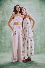 Lola Pants - Lola Embroidered Pink & Pink Rosewater House
