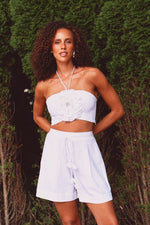 Golestan Shorts - Off White Bottoms - Shorts Rosewater House