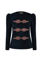 Coco Jacket - Navy Rosewater House