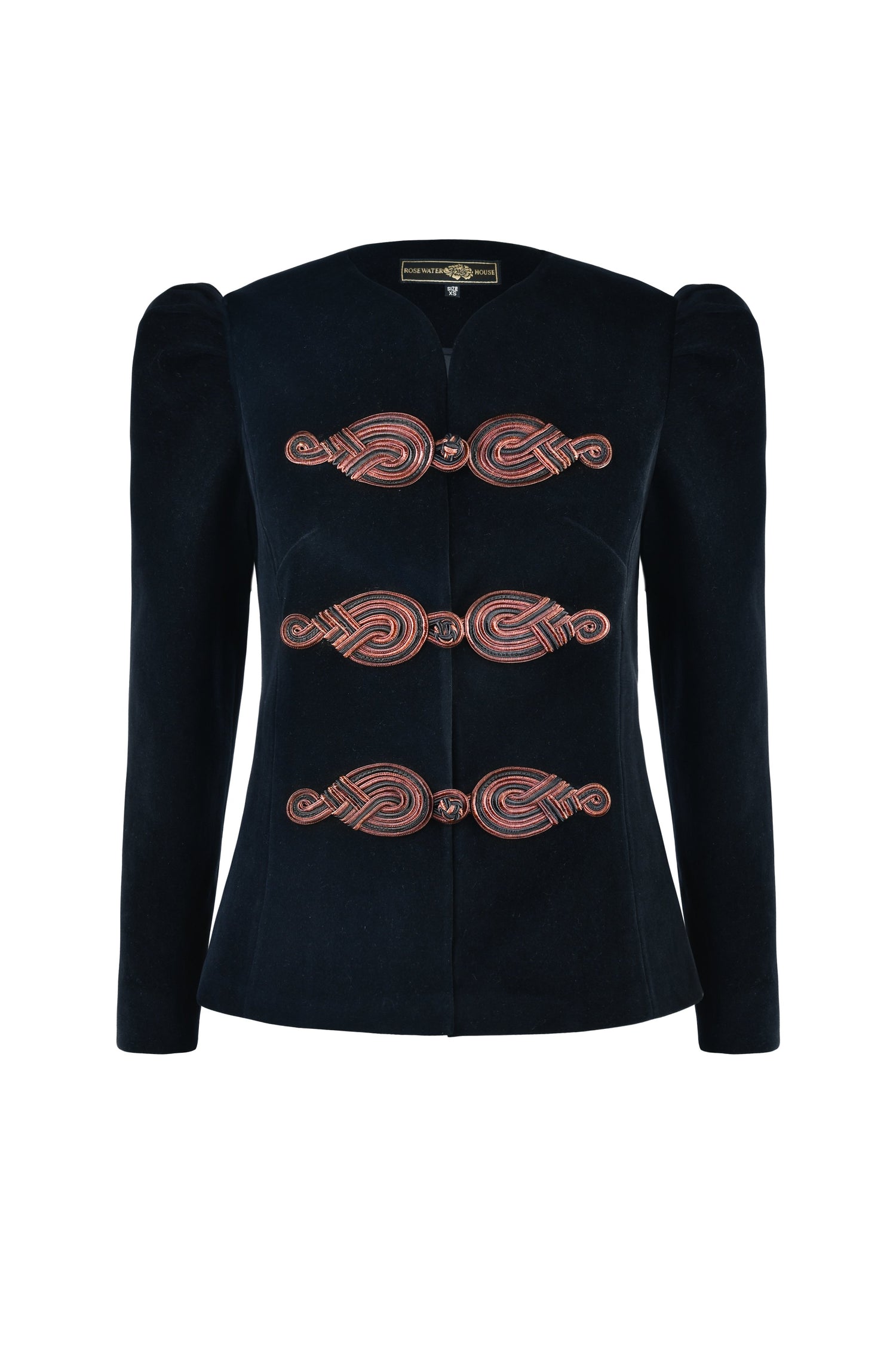 Coco Jacket - Navy Rosewater House