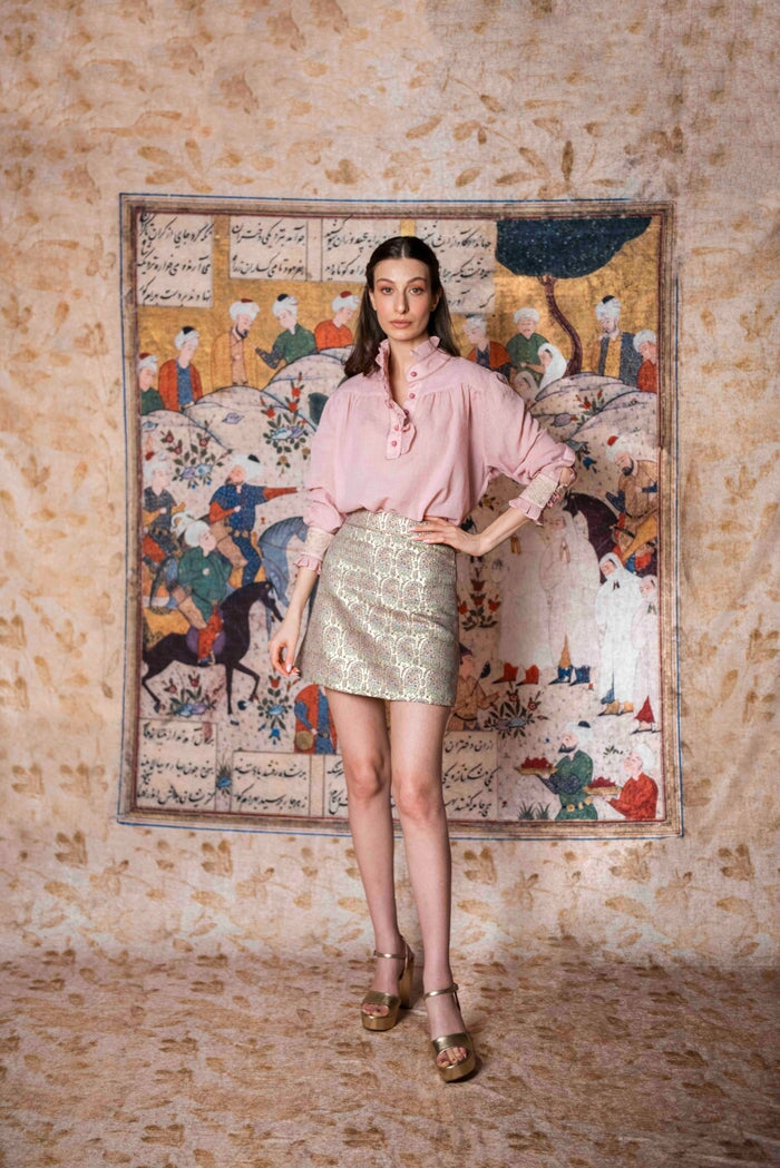 Cypress Blouse - Pink Rosewater House