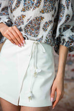 Golestan Skort - Off White Rosewater House