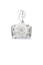 Gol Crop Top - Paisley Bottoms - Skirts Rosewater House - Wholesale SS25