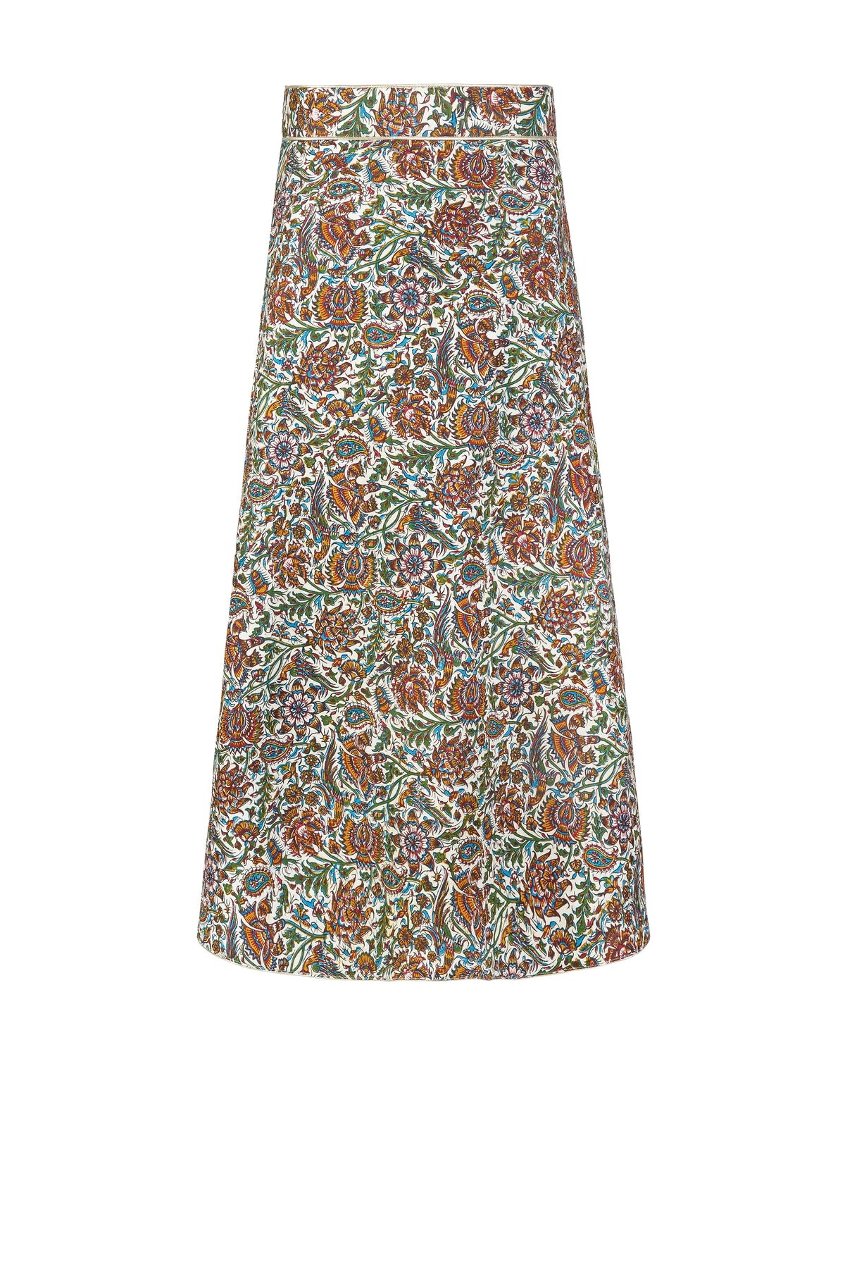 Shiva Aline Skirt - Blue Iris Rosewater House