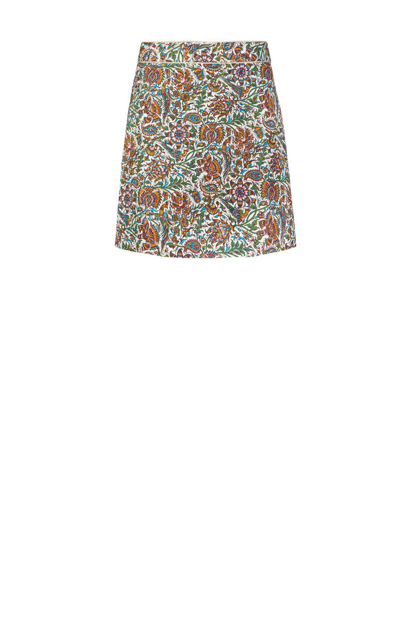 Shiva Mini Skirt - Blue Iris Rosewater House 