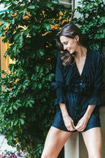 Gol Blouse - Black Tops - Blouse Rosewater House