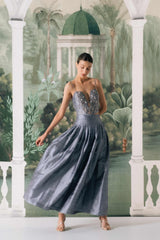 Yass Skirt - Blue - BY ORDER ONLY Dresses - Formal Rosewater House 