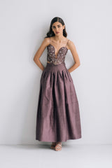 Yass Skirt - Violet - BY ORDER ONLY Dresses - Formal Rosewater House 