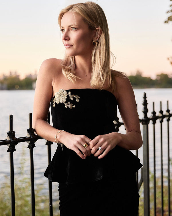 Celeste Bustier - Black (Pre-Order) Rosewater House 