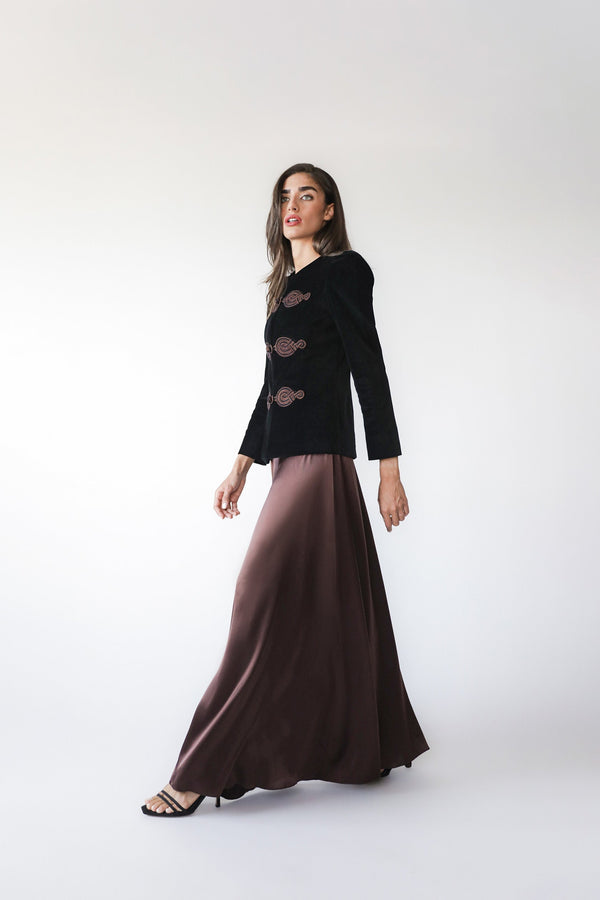 Rosa Skirt - Brown Rosewater House 