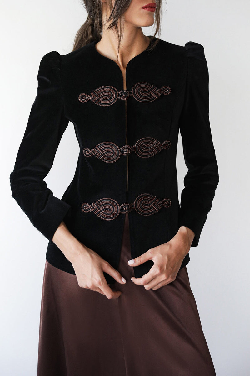 Coco Jacket - Black (PRE-ORDER) Rosewater House 