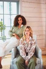 Golab Blouse - Pink Paisley Tops - Blouse Rosewater House