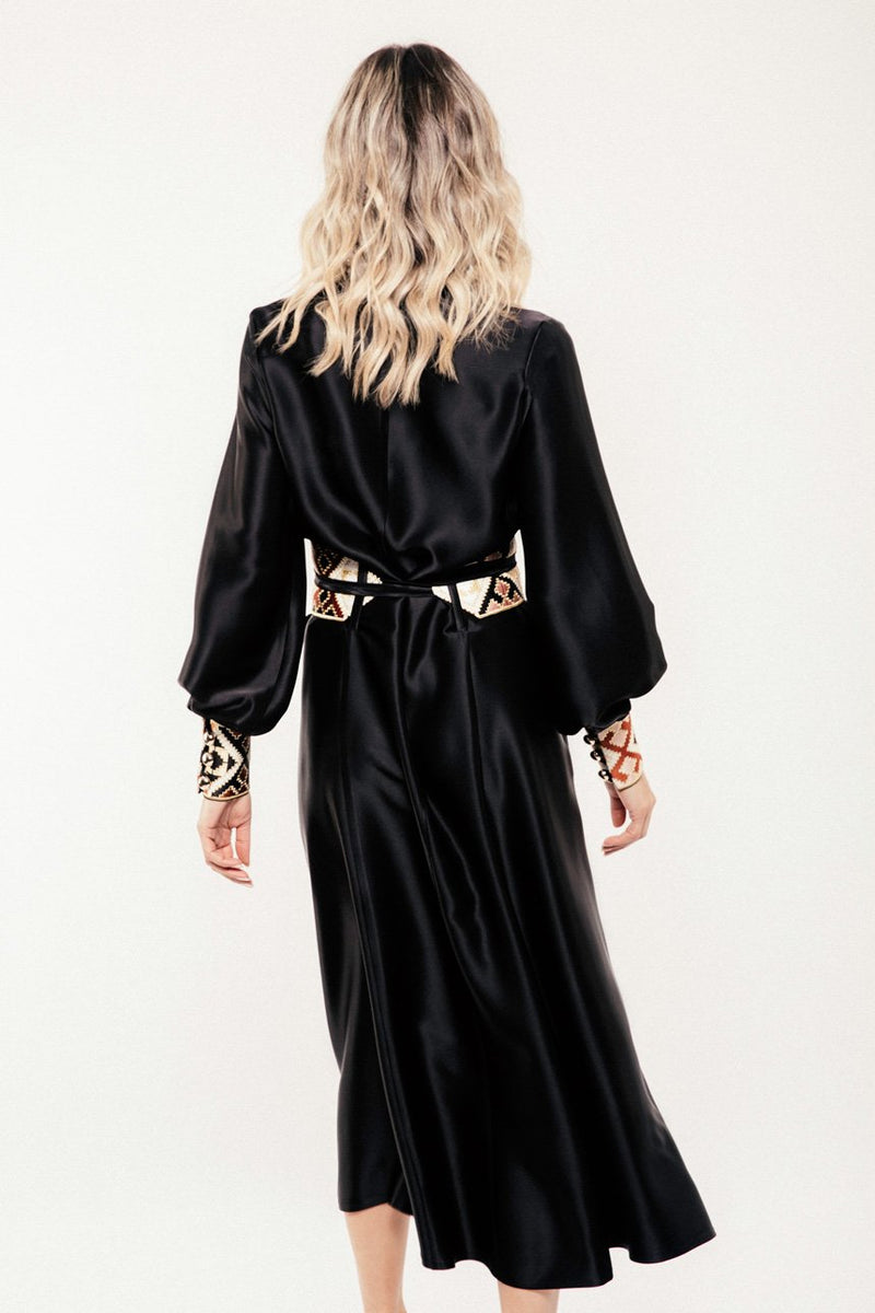 Isfahan Dress - Black Dress RoseWaterHouse 