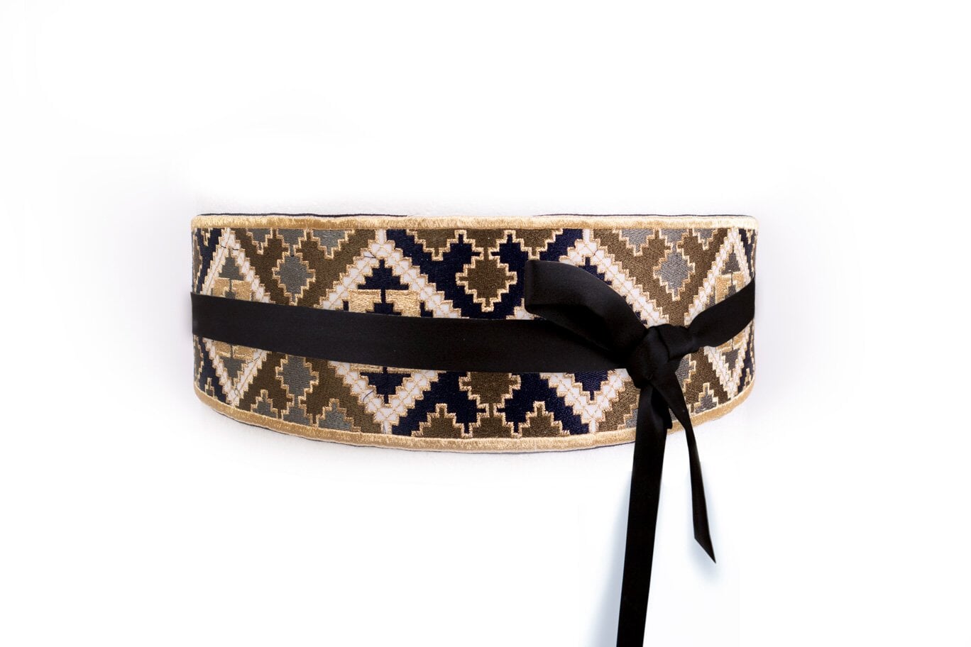 Balouch Belt - Blue & Green Accessory - Belts RoseWaterHouse
