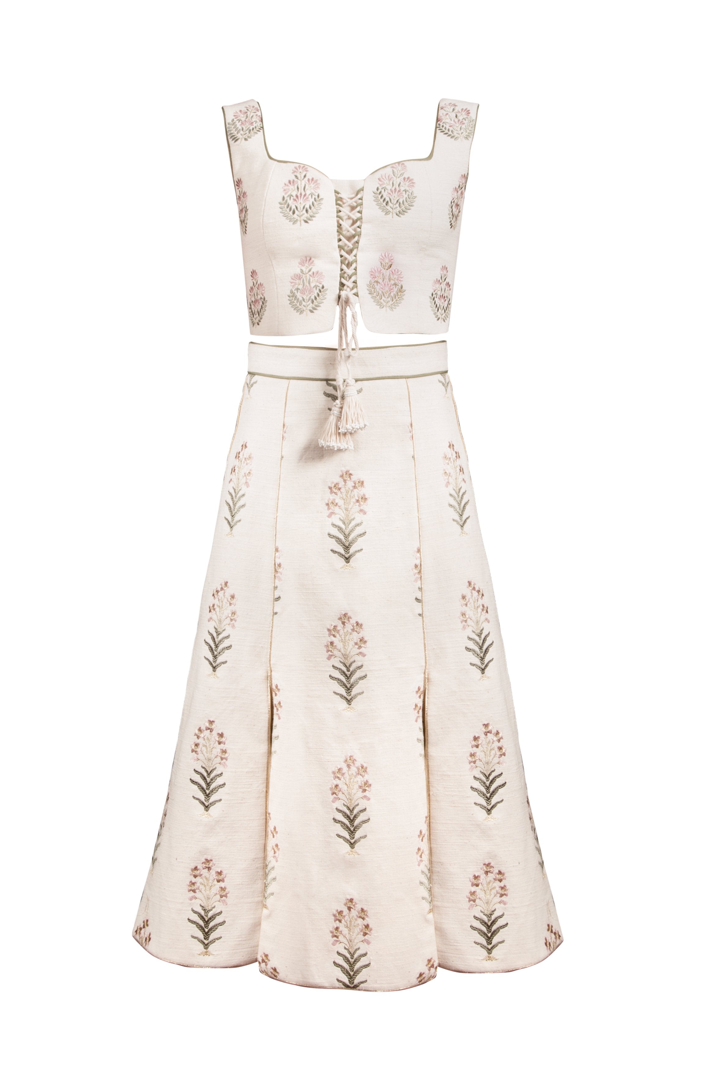 Shalimar Ensemble - Ecru Sets Rosewater House