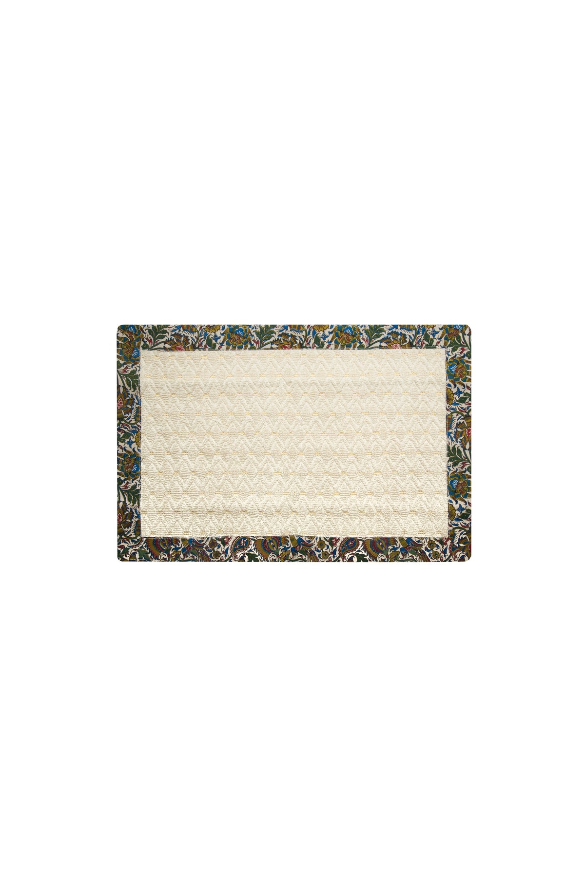 Ghalamkar Guest/Hand Towel - Blue Rosewater House