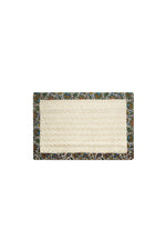 Ghalamkar Guest/Hand Towel - Blue Rosewater House