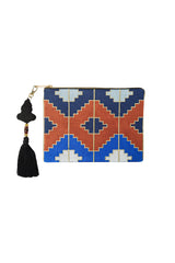 Gileva Pouch - Blue Rosewater House 