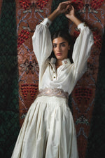 Yass Taffeta Ball Skirt - Ivory Long Skirts Rosewater House