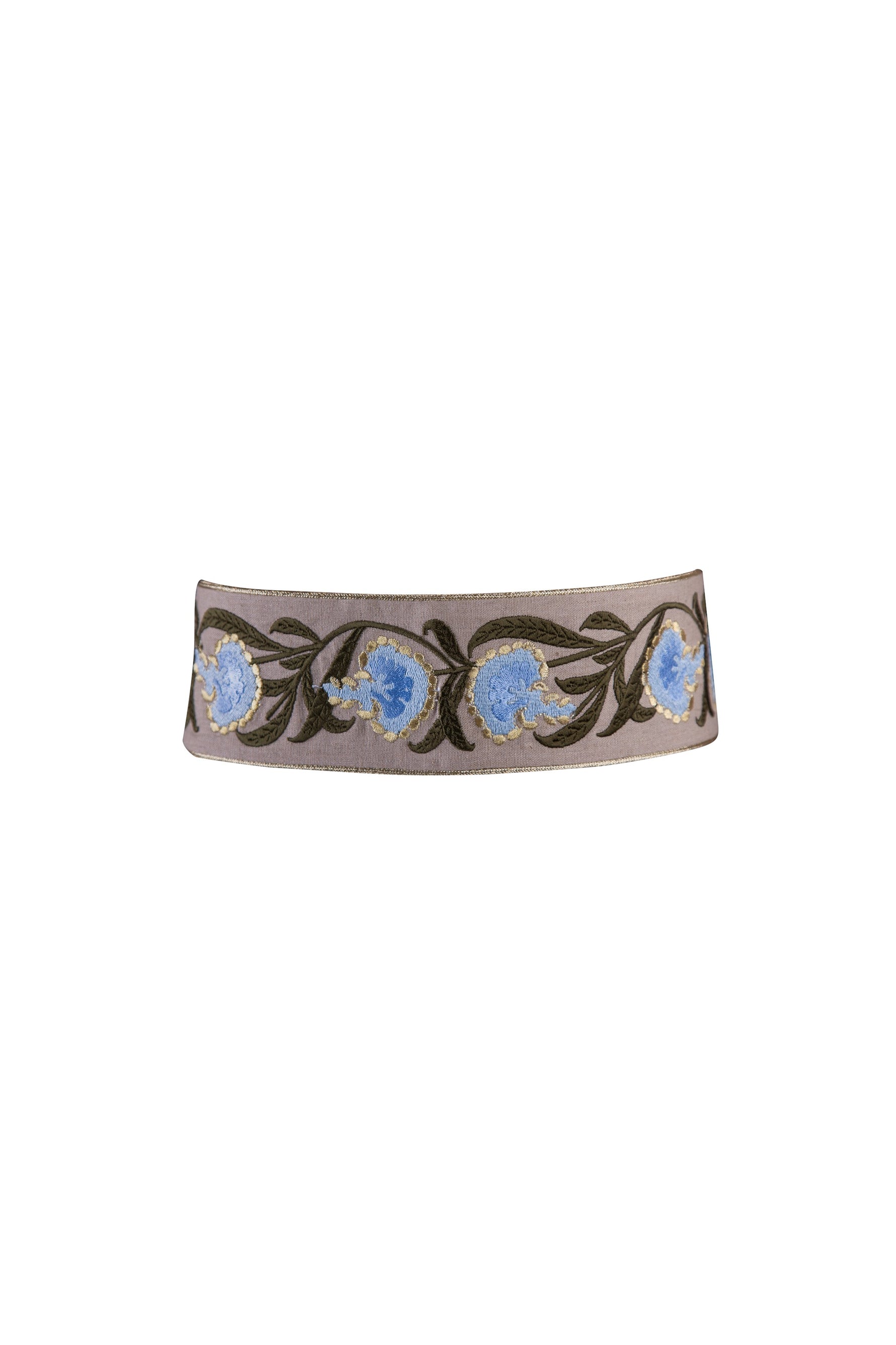 Carnation Belt- Blue Belt Rosewater House