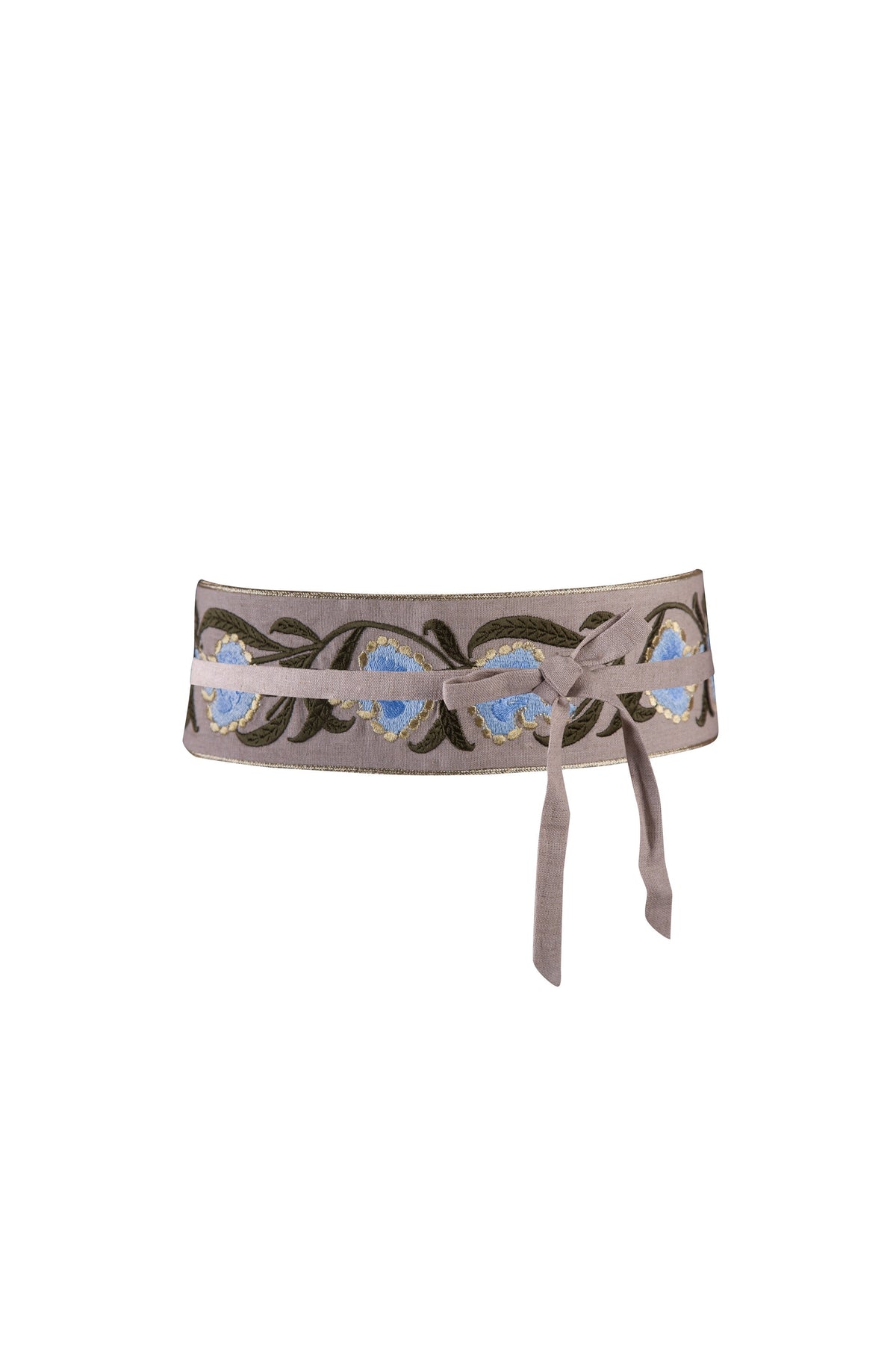 Carnation Belt- Blue Belt Rosewater House