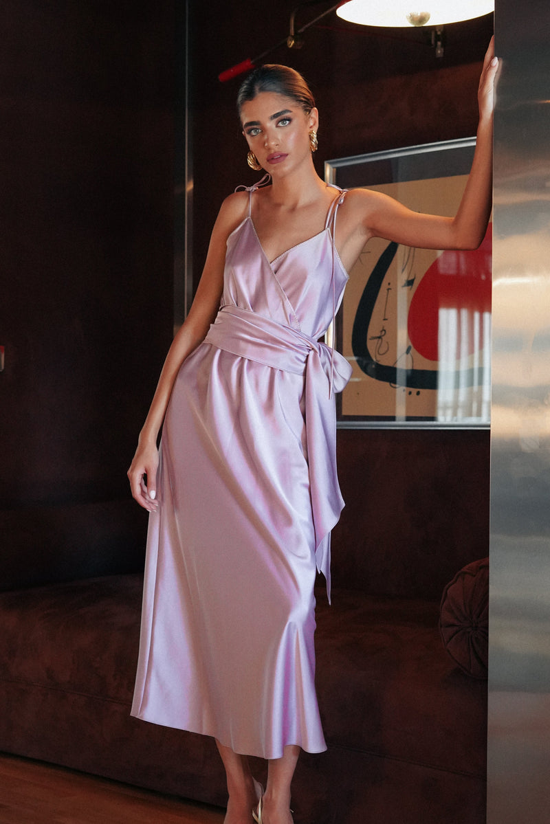 Ojas Dress - Pink Dresses Rosewater House 