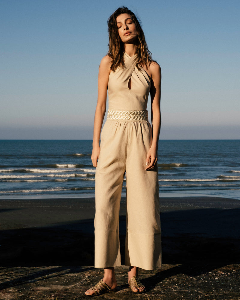 Torreh Top - Sand Tops - Cropped & Casual Rosewater House 