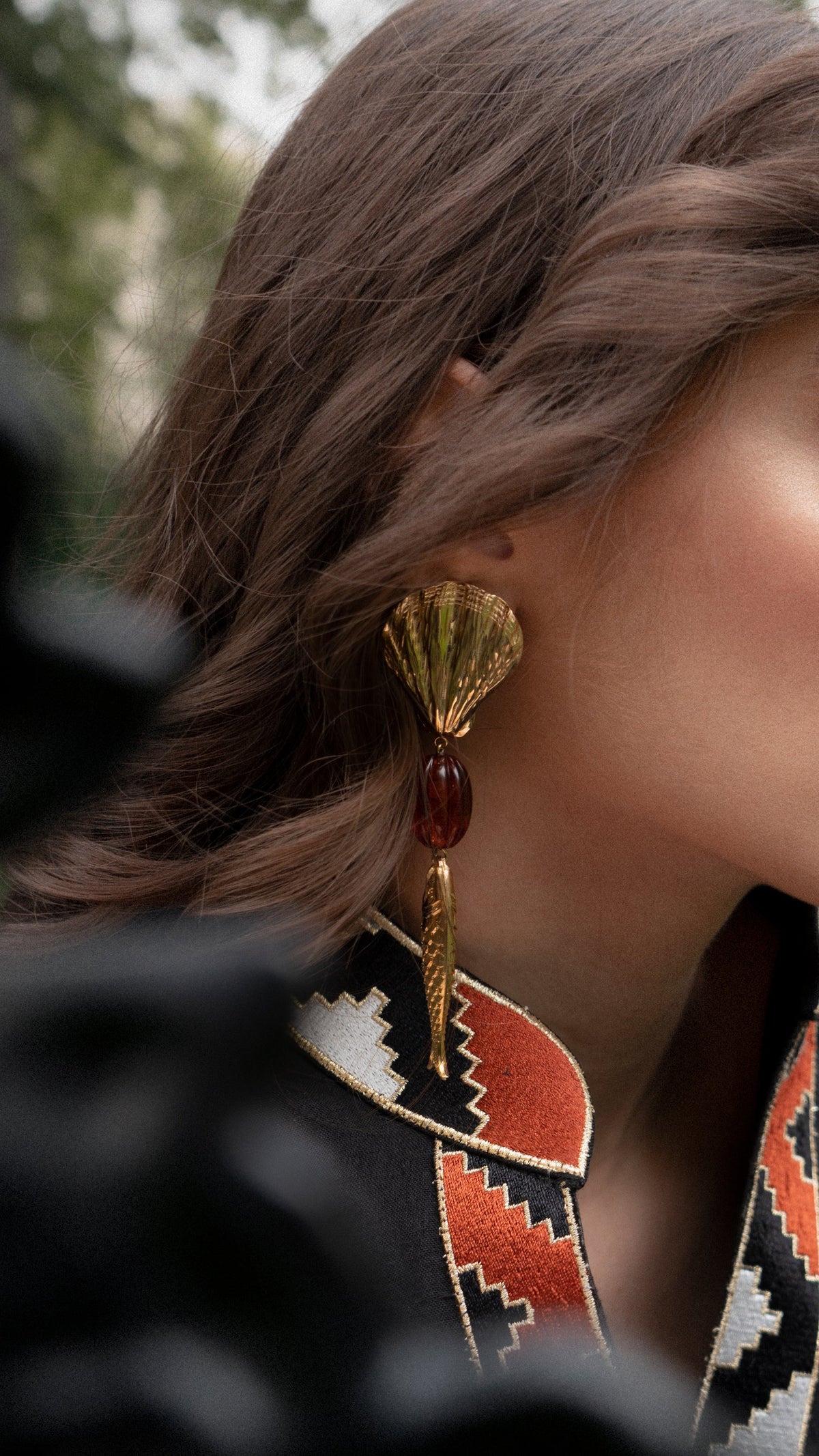 Mahi Earrings - Multi Rosewater House