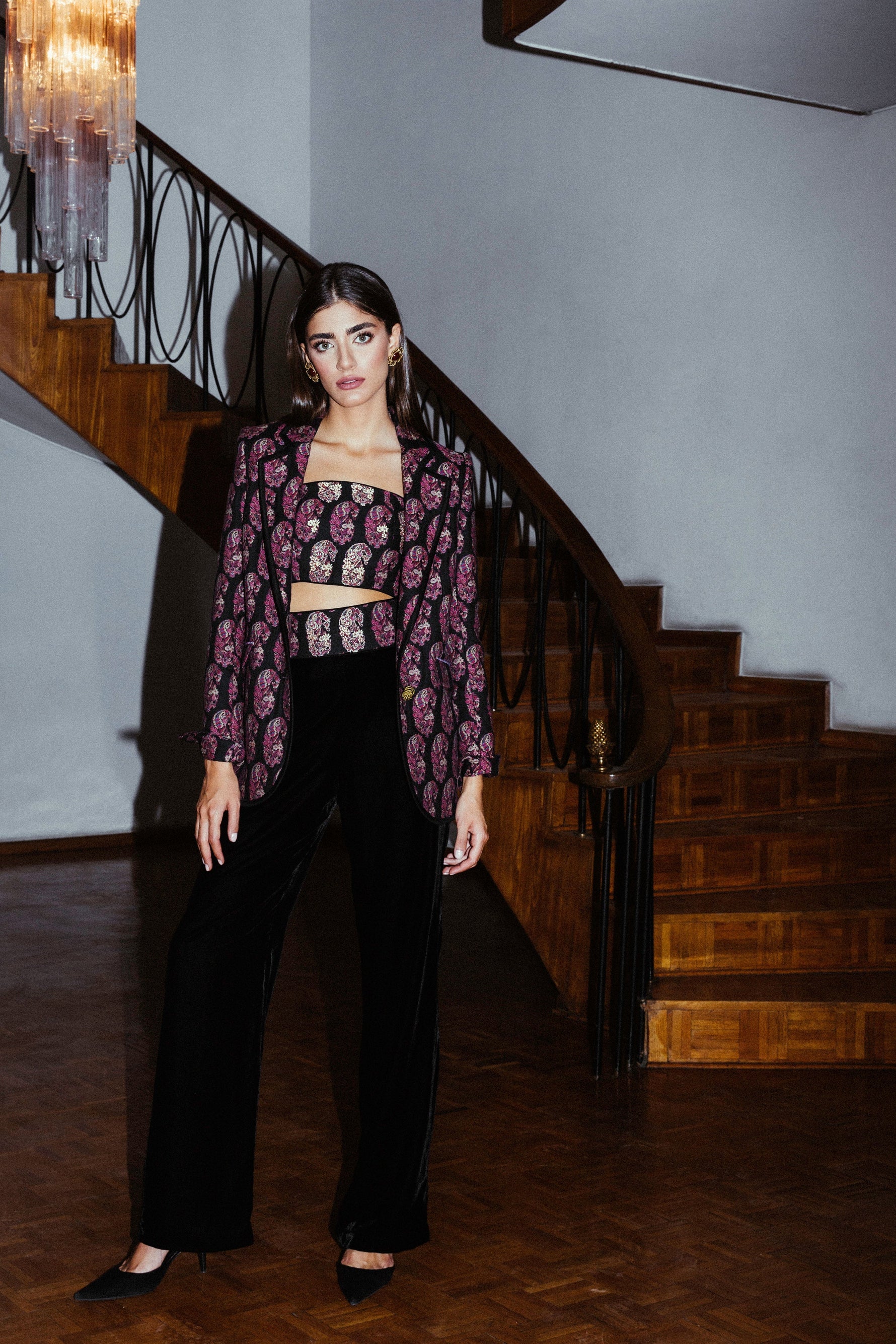 Termeh Jahan Top - Paisley Rosewater House
