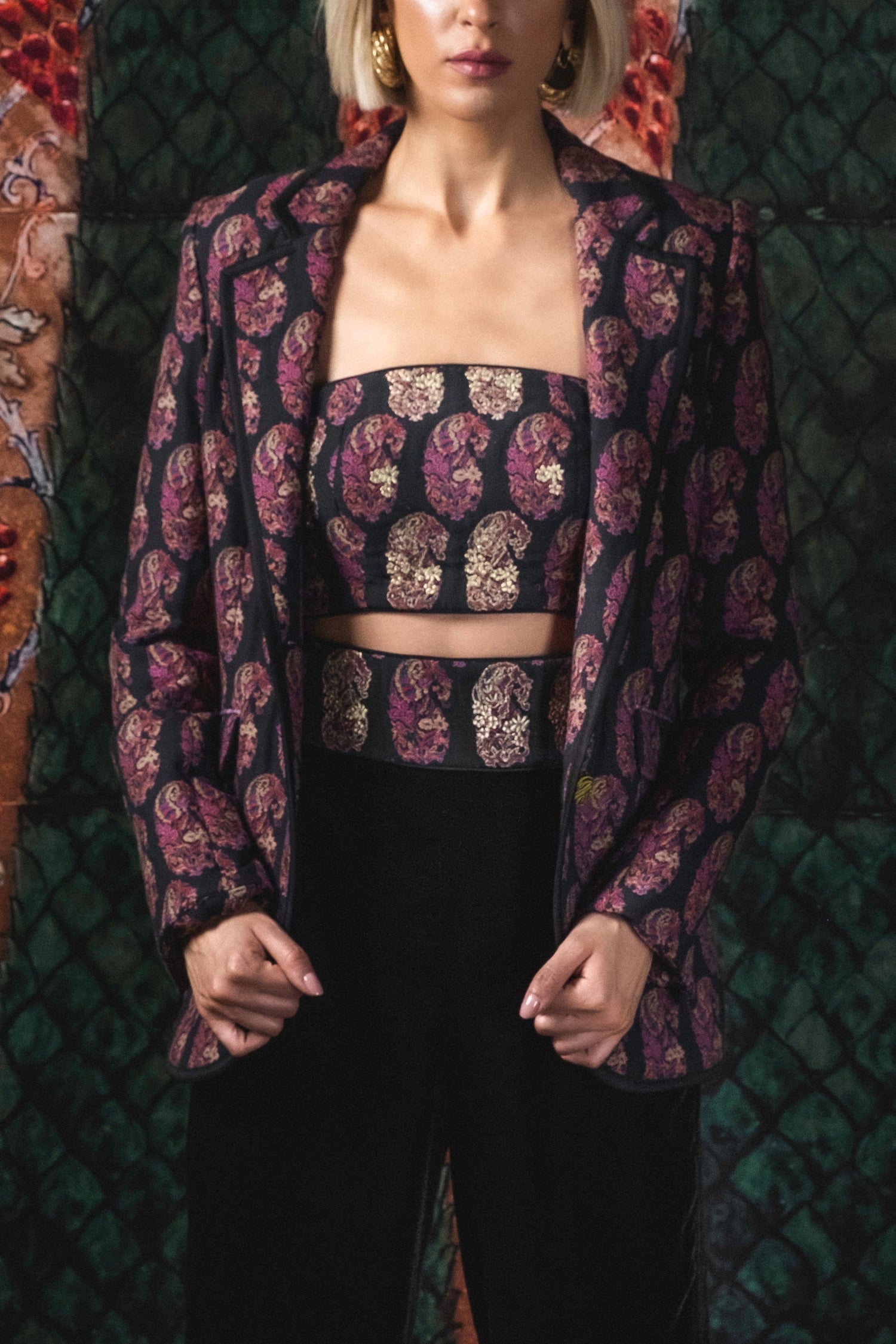 Termeh Blazer - Paisley Rosewater House