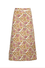 Ghalamkar Skirt - Pink Skirt Rosewater House