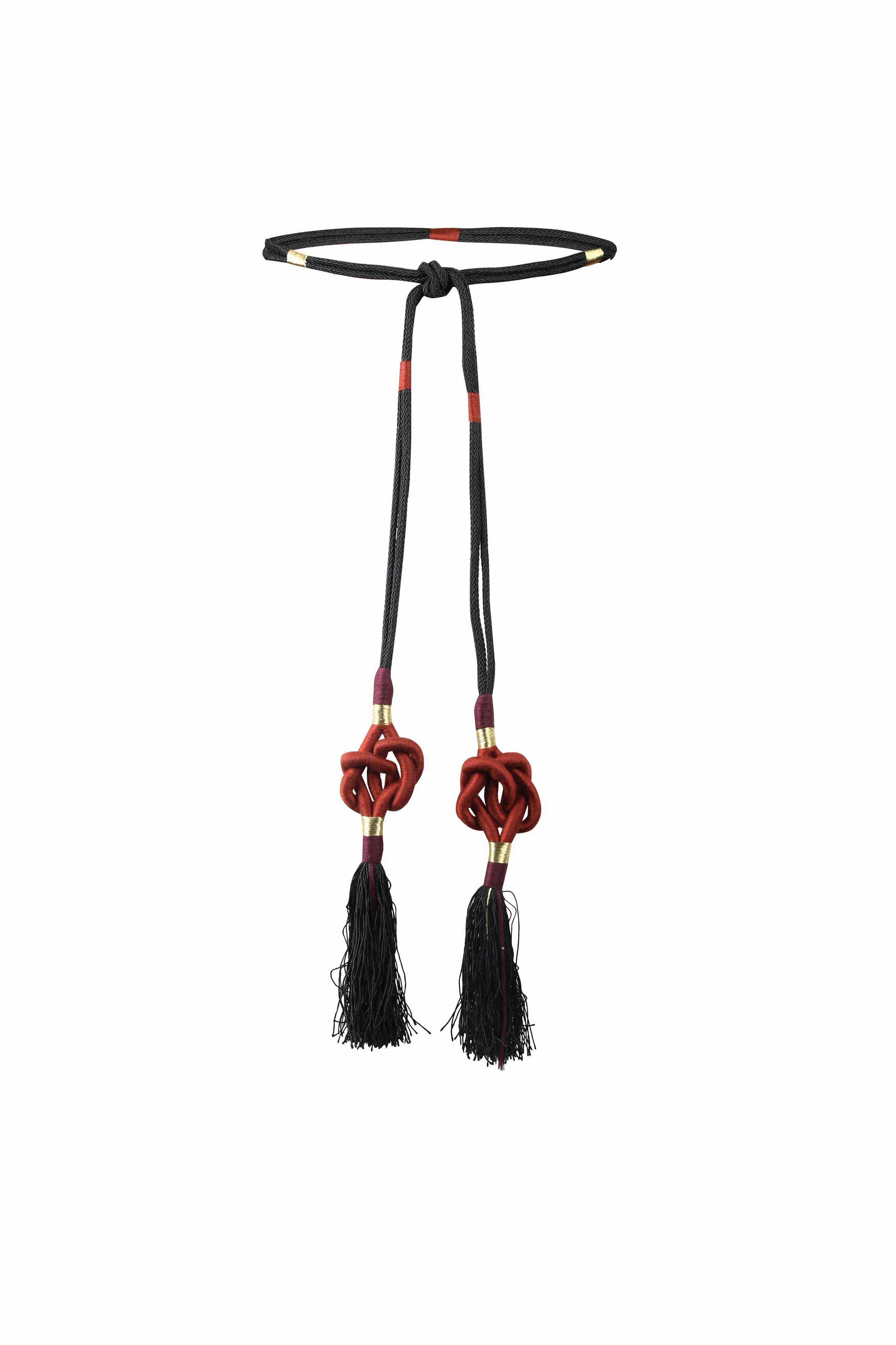 Fringe Tassel Belt - Brick Belt Rosewater House